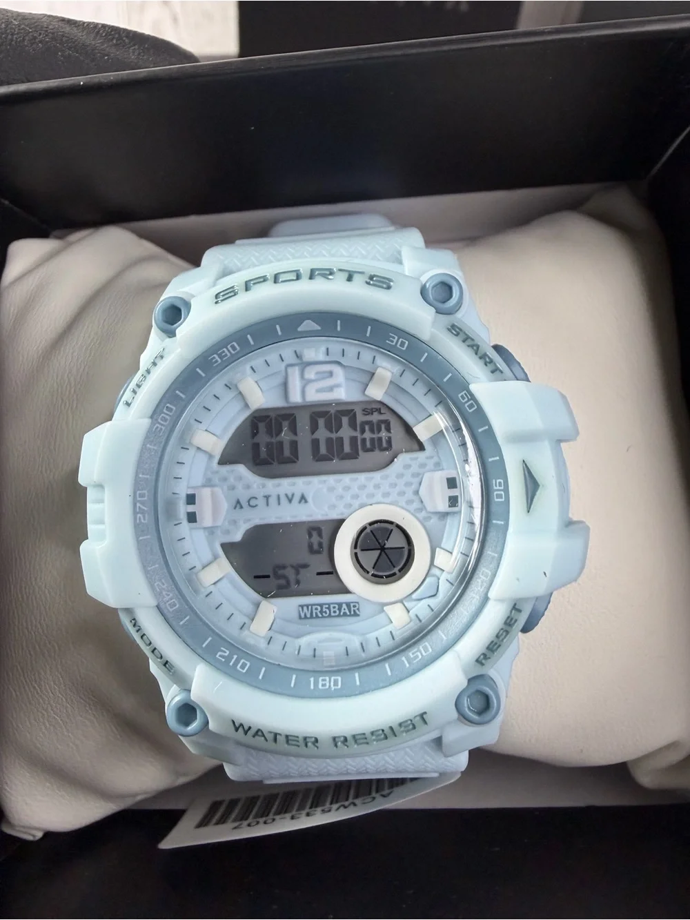 ACW533-007 - Activa X Invicta Digital Essentials Lady Watch - 46mm, Baby Blue